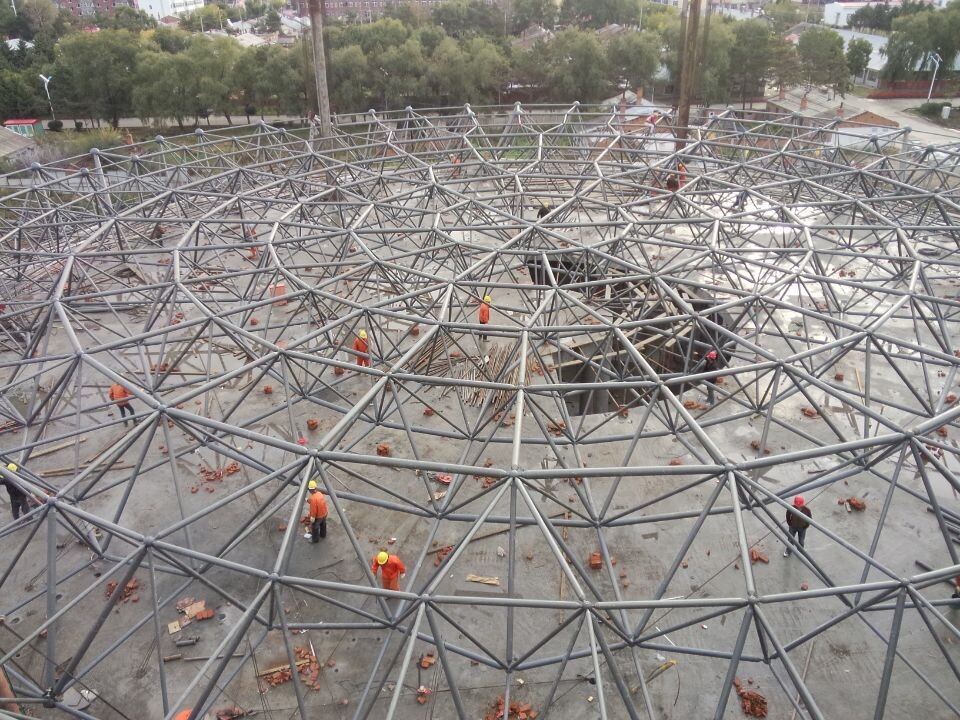 灵宝全民健身中心网架