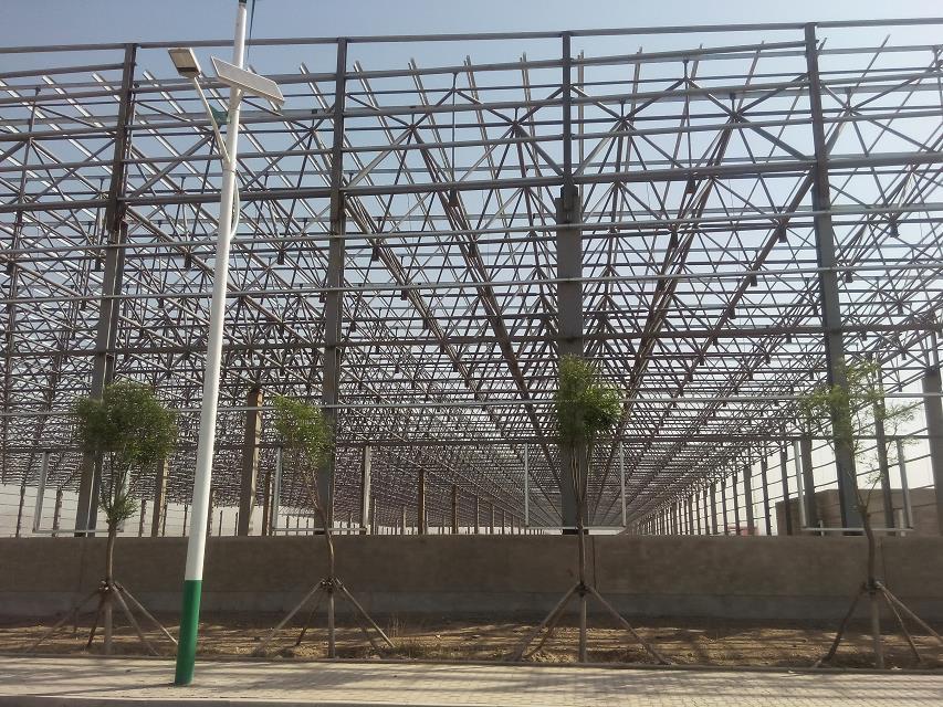 灵宝汽车工业厂房网架